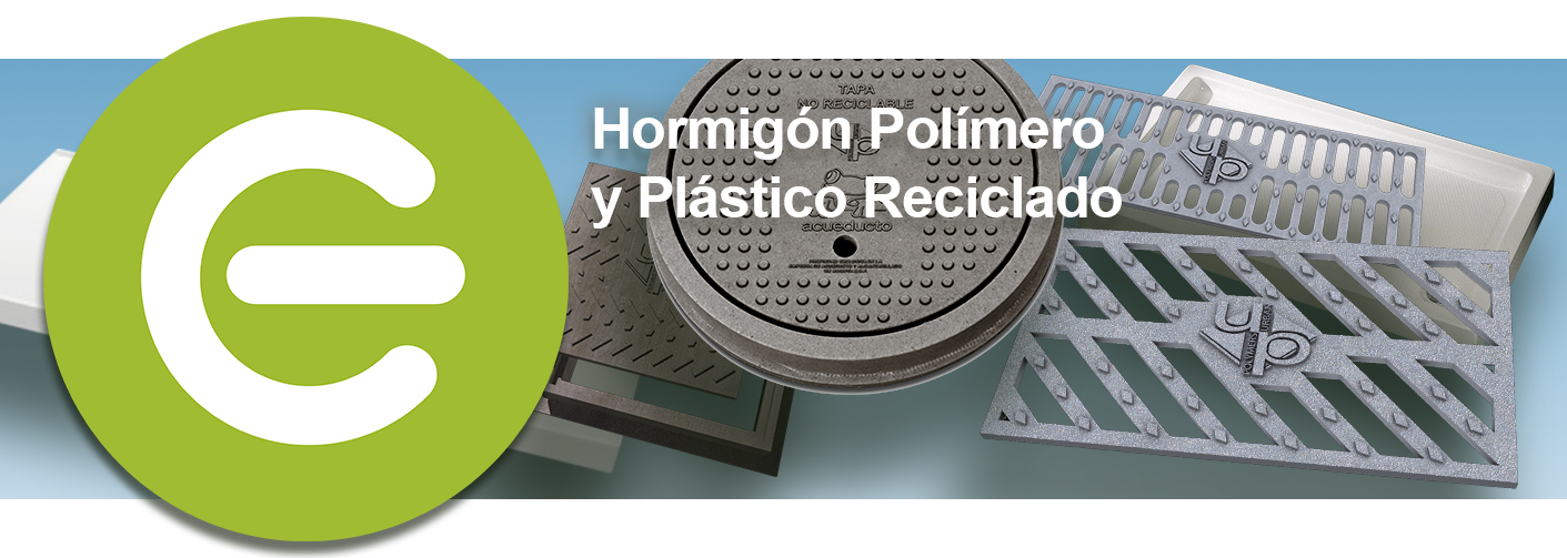 Hormigon polímero y plástico reciclado